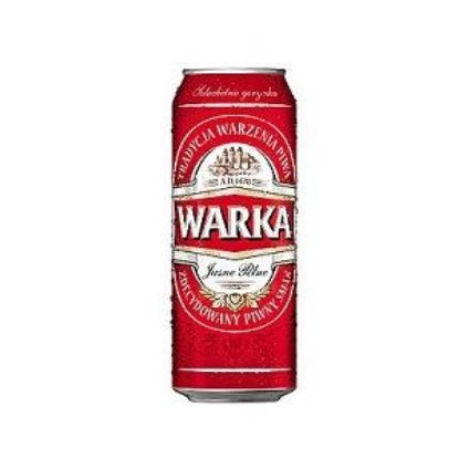 Picture of Beer Warka Red Can 5.2% Alc. 0.5L (Case=24)