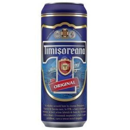 Picture of Beer Timisoreana Can 5 % Alc. 0.5L (Case=24)