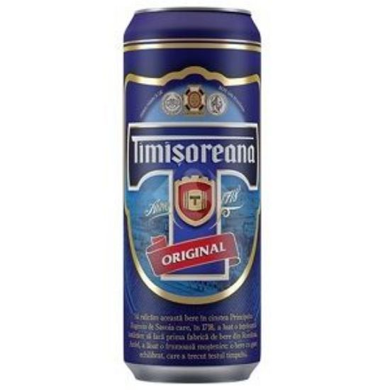 Picture of Beer Timisoreana Can 5 % Alc. 0.5L (Case=24)