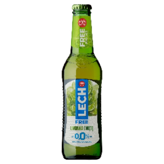 Picture of Beer Lech Free Limonka & Mieta Bottle 0% Alc. 0.5L (Case=20)