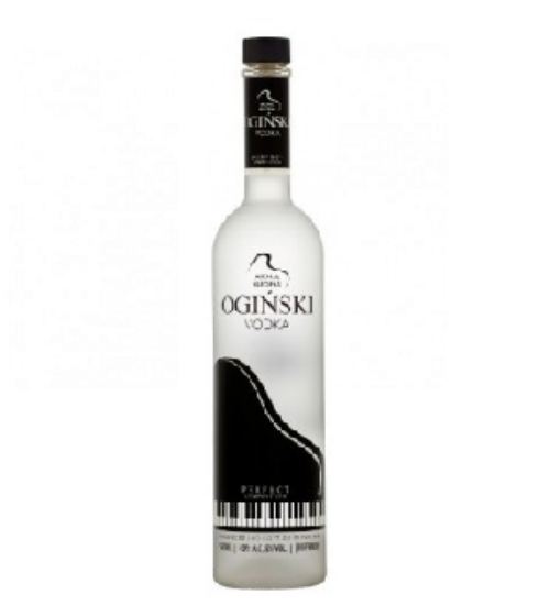 Picture of Vodka Oginski Clear 500ml, 40% Alc. (Case=12)