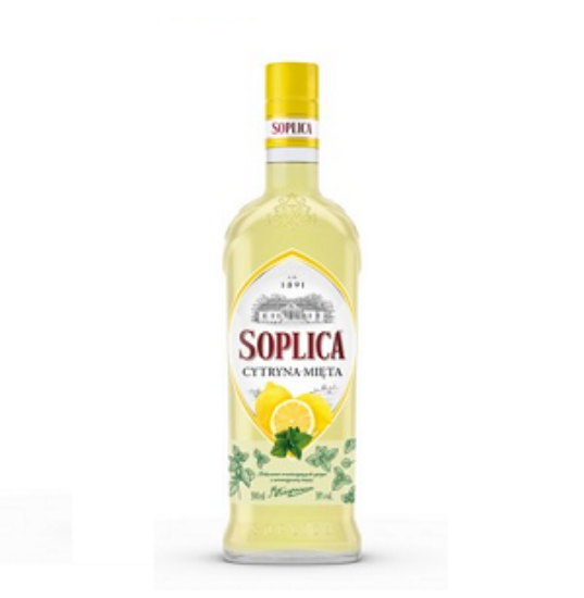 Picture of Liqueur Soplica Lemon Mint 28% Alc. 0.5L (Case=15)