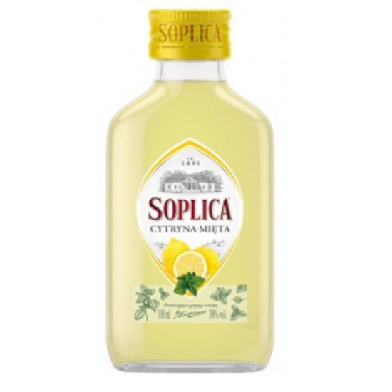 Picture of Liqueur Soplica Lemon Mint 28% Alc. 0.1L (Case=24)
