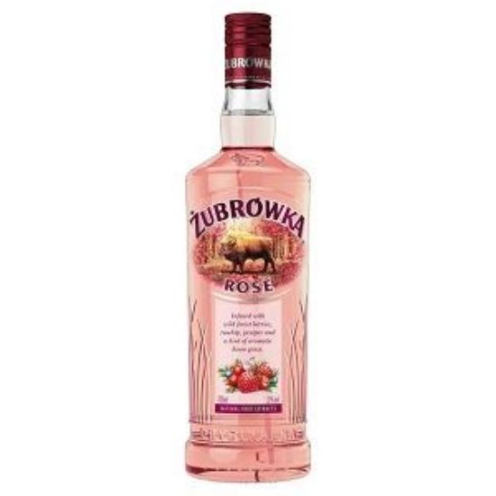 Picture of Vodka Zubrowka Rose 30% Alc. 0.7L (Case=6)