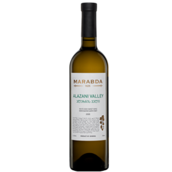 Picture of Wine Marabda Alazani Valley White semi sweet 11.5% Alc. 0.75L (Case=6)