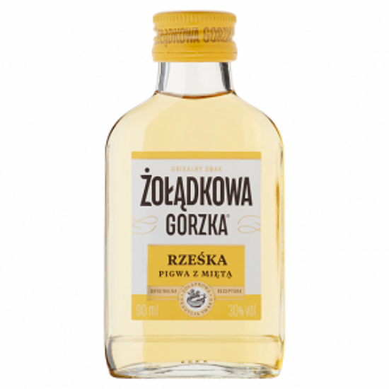 Picture of Vodka Zoladkowa Rzeska Quince Mint 30% Alc. 0.09L (Case=16)