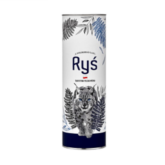 Picture of Vodka Debowa Crystal Rys in Tube 40% Alc. 0.7L (Case=6) 
