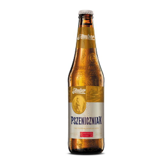 Picture of Beer Amber Pszeniczniak (Wheat) 5.2% Alc. 0.5L (Case=15)