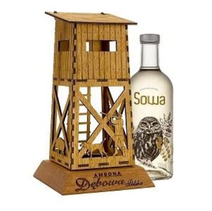 Picture of Vodka Debowa polska SOWA Ambona Tower 40% Alc. 0.7L 7415
