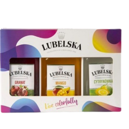 Picture of Lubelska Trio Pomegranate, Mango and Lemon