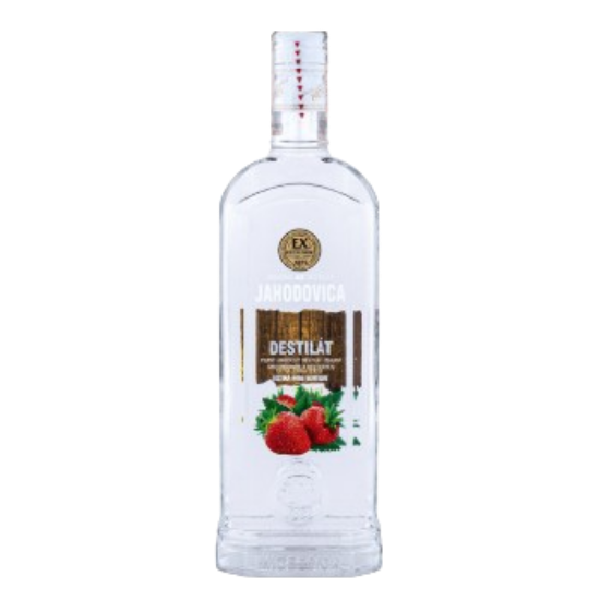 Picture of Fruit Brandy EX JAHODA 42% Alc. 0.5L (Case=6)