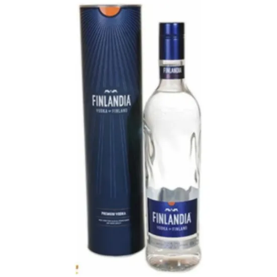 Picture of Vodka Finlandia Clear in tube 0.7L 40% Alc.(Case=6)