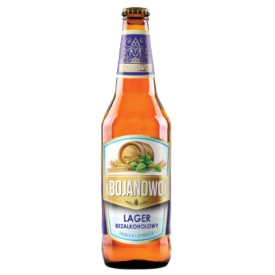 Picture of Beer Bojanowo Lager Bezalkoholowy Alcohol free 0% Alc. 0.5L (Case=20)