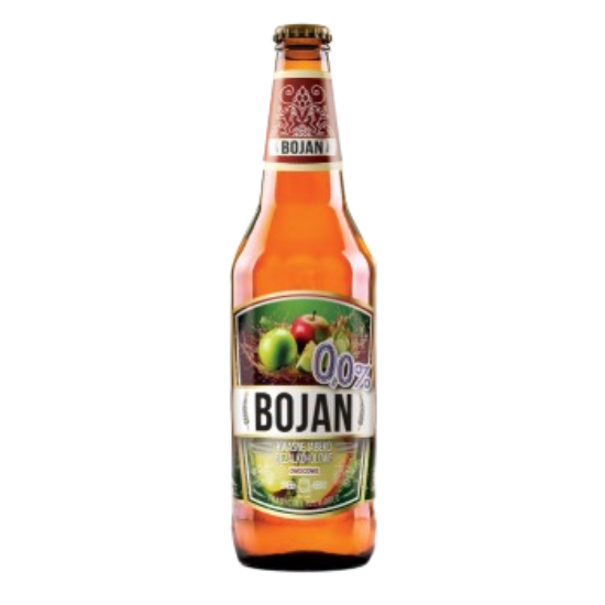Picture of Beer Bojan Kwasne Jablko Sour Apple Bezalkoholowy Alcohol free 0% Alc. 0.5L (Case=20)