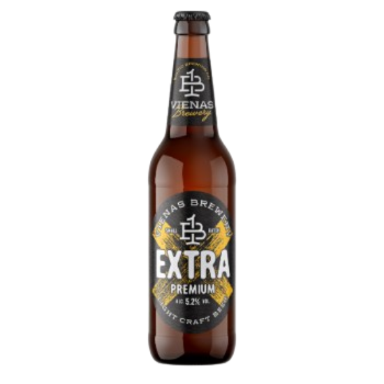 Picture of Beer Vienas Extra Bottle 5.2%  Alc. (Case=20)