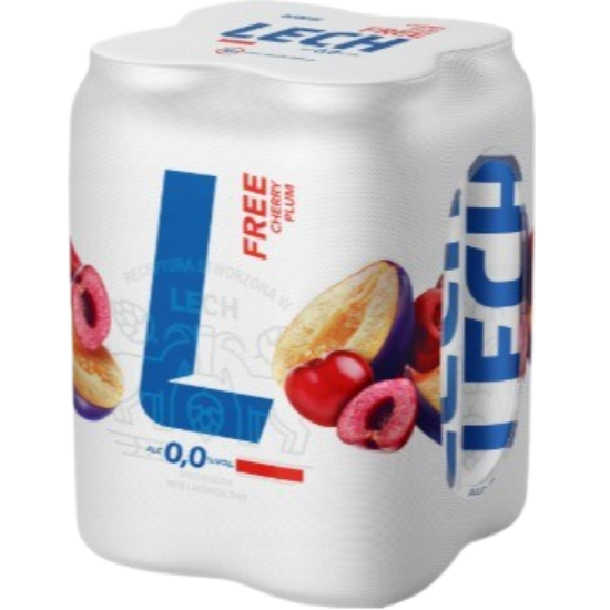 Picture of Lech Free Cherry & Plum 0% Alc. CAN (Case=24)