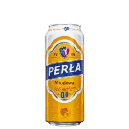 Picture of Beer Perla Free Honey Can 0.0% Alc. 0.5L (Case=24)