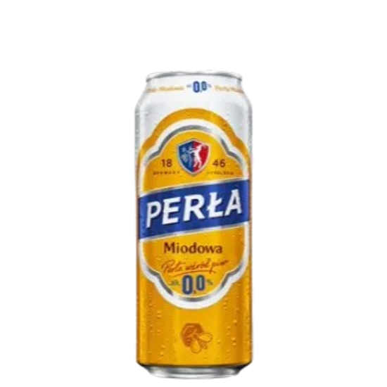 Picture of Beer Perla Free Honey Can 0.0% Alc. 0.5L (Case=24)