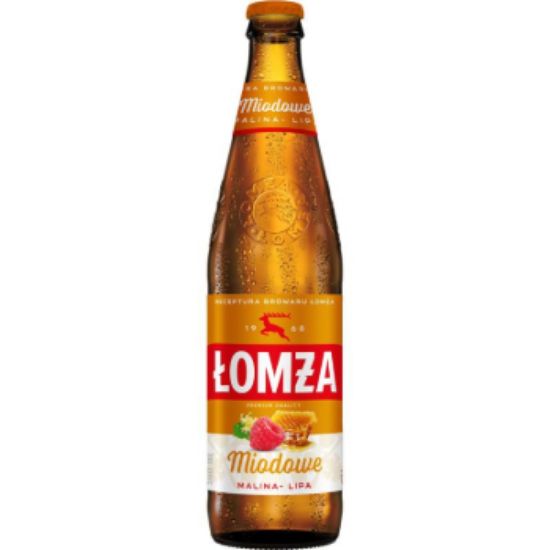 Picture of Beer Lomza Honey Raspberry and Linden Bottle 5.7% Alc. 0.5L (Case=20)