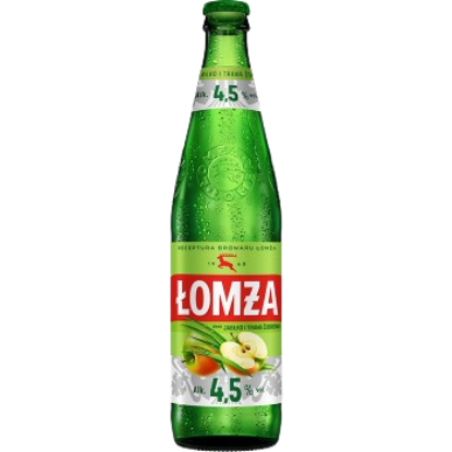 Picture of Beer Lomza Radler Apple and Bison grass Bottle 4.5% Alc. 0.5L (Case=20)