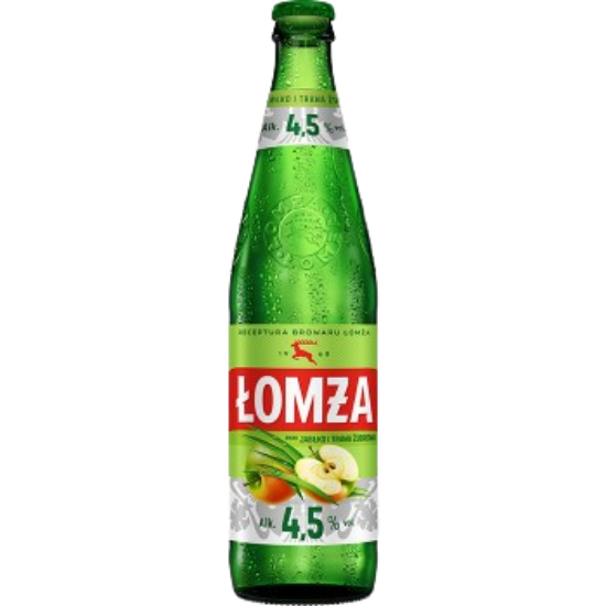 Picture of Beer Lomza Radler Apple and Bison grass Bottle 4.5% Alc. 0.5L (Case=20)