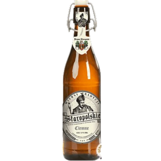 Picture of Beer Staropolskie Ciemne Bottle 5% Alc. 0.5L (Case=15)