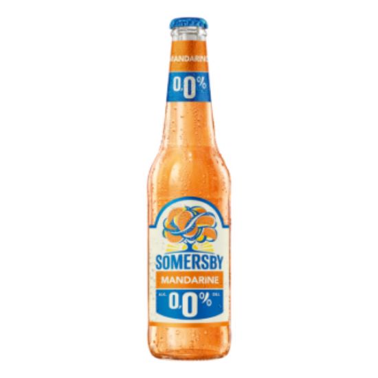 Picture of Beer Somersby Mandarine Bottle 0.0% Alc. 0.4L (Case=24)
