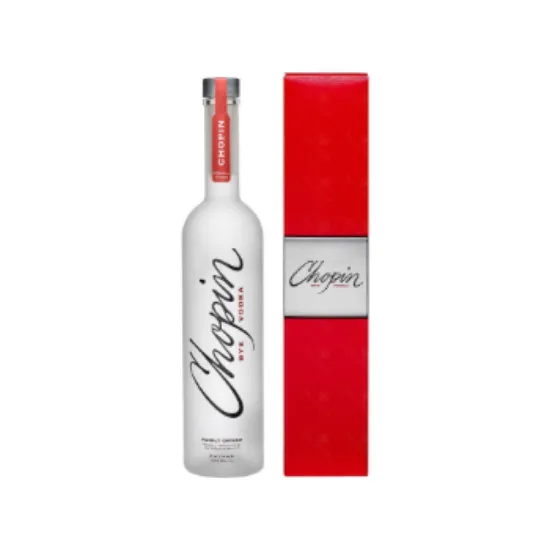 Picture of Chopin rye vodka + gift box 700ml 40% Alc.