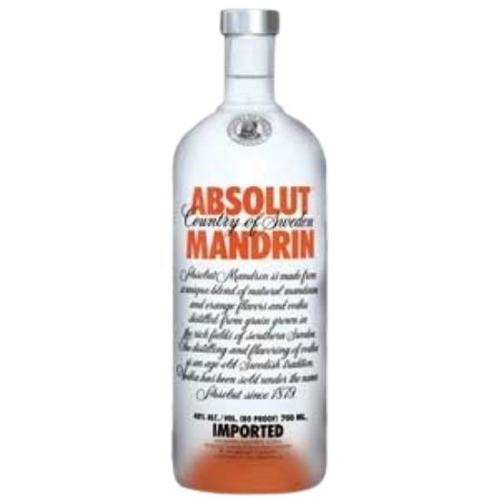 Picture of Vodka Absolut Mandarin 40% Alc. 0.7L (Case=6)