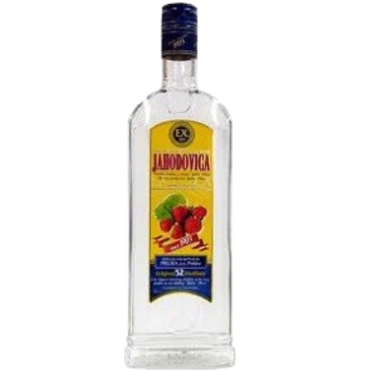 Picture of Fruit Brandy EX Jahodovica Strawberry 52% Alc. 0.5L (Case=6)