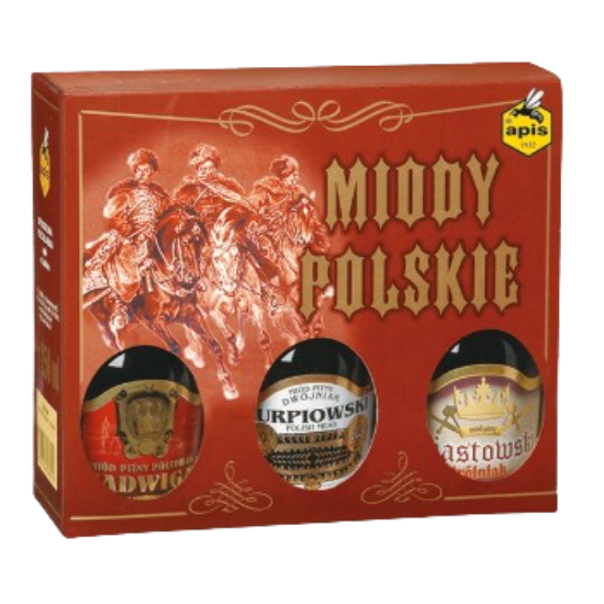 Picture of Apis Polish Mead Set 3x250ml, 13-16% Alc. (Case=5)