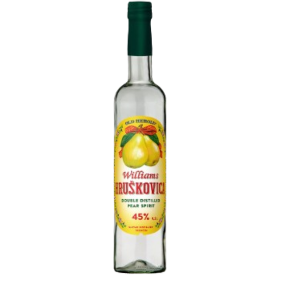 Picture of Vodka Old Herold Williams Hruskovica Pear Rounded 45% Alc. 0.5L (Case=8)