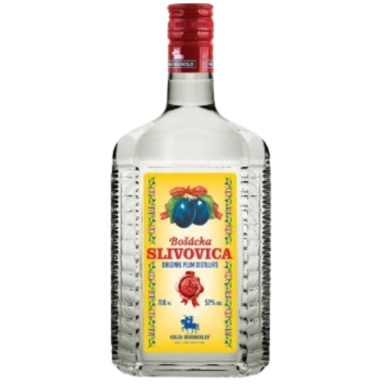 Picture of Fruit Brandy Bosacka Slivovica Plum Exclusive Old Herold 52% Alc. 0.7L (Case=6)
