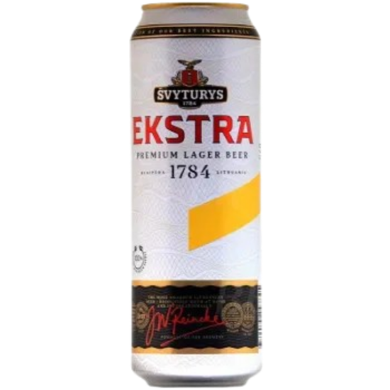 Picture of Beer Svyturys Ekstra 5.2% Alc. 0.568L (Case=24)