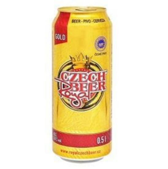 Picture of Beer Czech Royal Beer 0.5L 5% Alc. (Case=24)