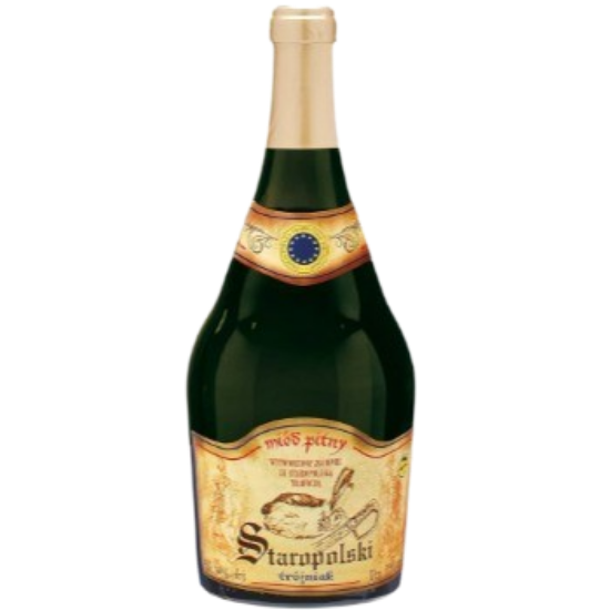 Picture of Liqueur Apis Staropolski Trojniak 14% Alc.  75cl (Case=6)