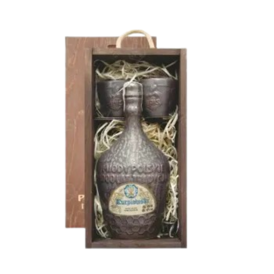 Picture of Liqueur Apis Dwojniak Kurpiowski w skrzynce ciemnej 13% Alc. 0.5L