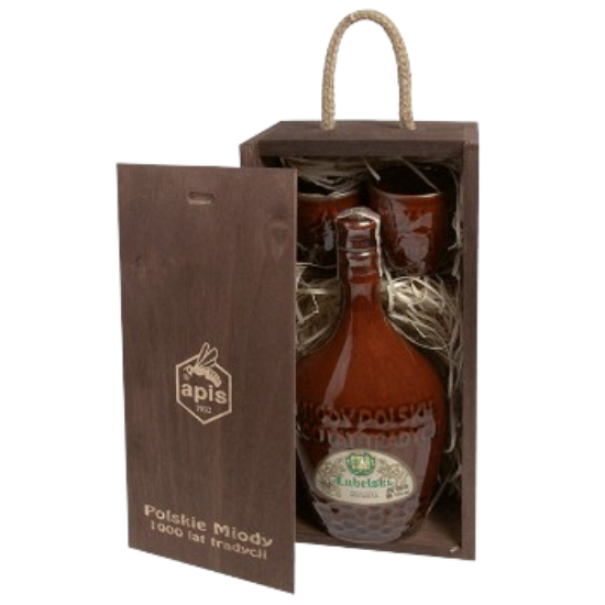 Picture of Liqueur Apis Poltorak Lubelski w skrzynce ciemnej 16% Alc. 0.5L