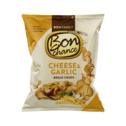 Picture of Chips Bon Chance Cheese & Garlic 120g (Case=24)