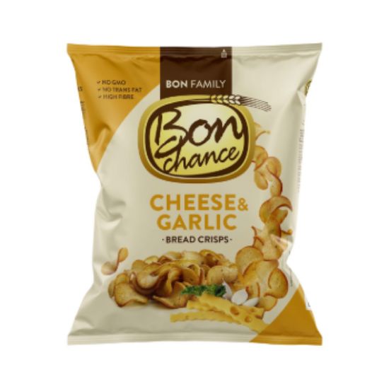 Picture of Chips Bon Chance Cheese & Garlic 120g (Case=24)