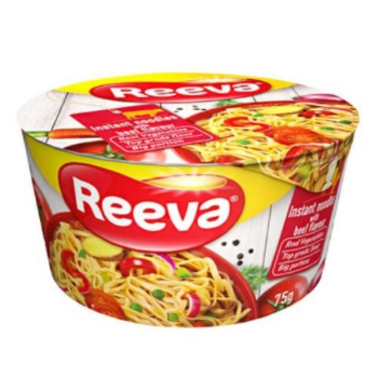 Picture of Noodles Reeva Beef 75g (Case=24)
