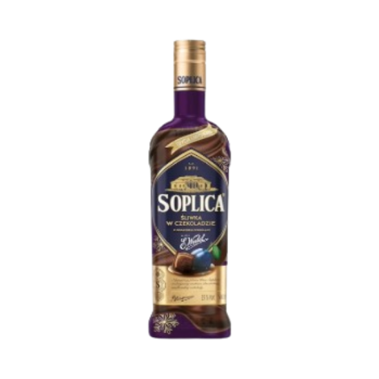 Picture of Liqueur Soplica Wedel Plum in Chocolate 15% Alc. 0.5L (Case=15)