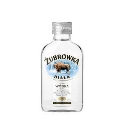 Picture of Vodka Zubrowka Biala 37.5% Alc. 0.09L (Case=24)  