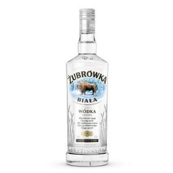 Picture of Vodka Zubrowka Biala 37.5% Alc. 0.7L (Case=12)