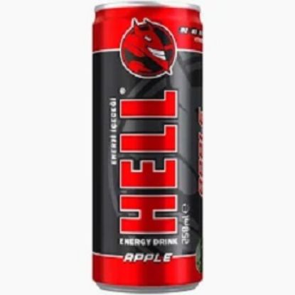 Picture of Hell Energy Drink Apple Can 250ml (Case=24)