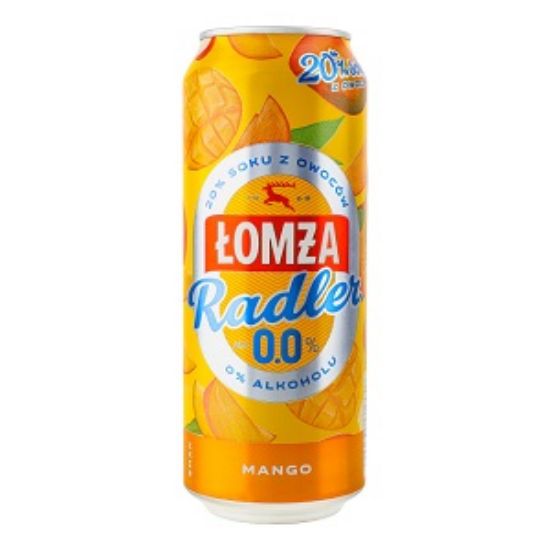 Picture of Beer Lomza Radler Mango Bottle 0% Alc. 0.5L (Case=20)