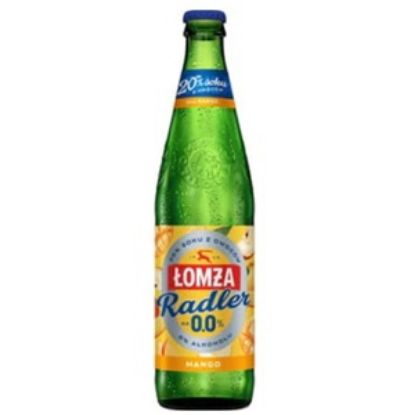 Picture of Beer Lomza Radler Mango Bottle 0% Alc. 0.5L (Case=20)
