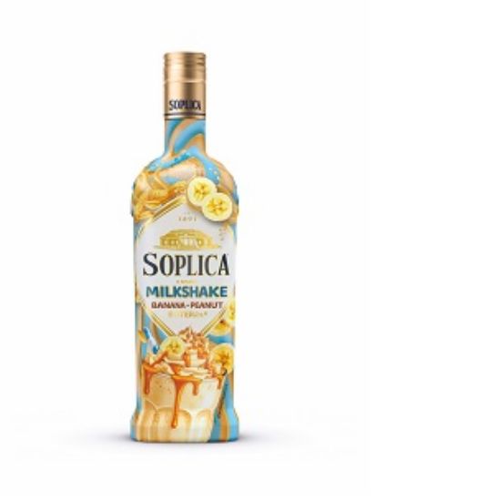 Picture of Liqueur Soplica Milkshake Banana Peanutbutter 15% Alc. 0.5L (Case=15)