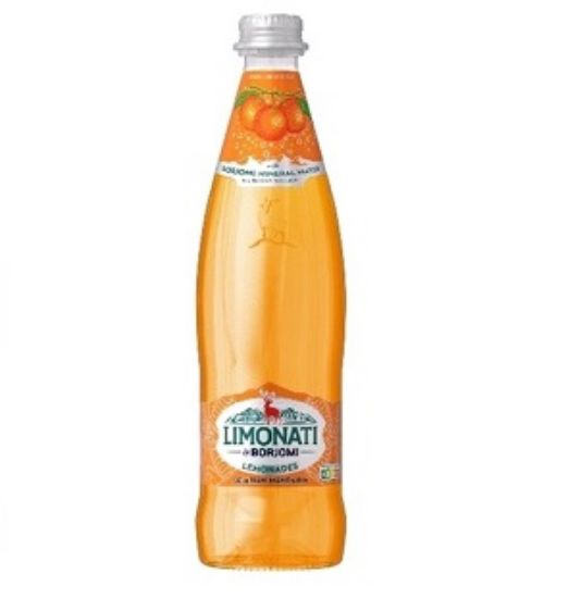 Picture of Mineral Water Borjomi Lemonade Mandarin Glass 500ml(Case=12)
