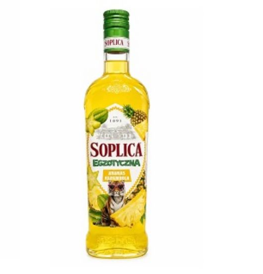 Picture of Liqueur Soplica Pineapple Star Fruit 21% Alc. 0.5L (Case=15)